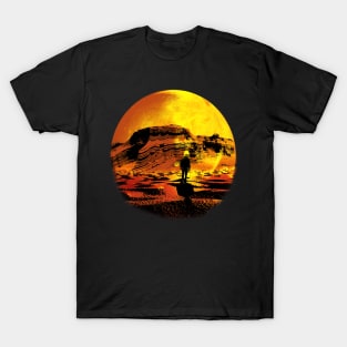 Mars Planet Astronaut T-Shirt